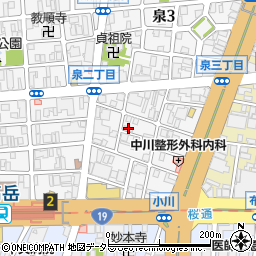 ＧＲＡＮＤＬＵＸＥ高岳周辺の地図