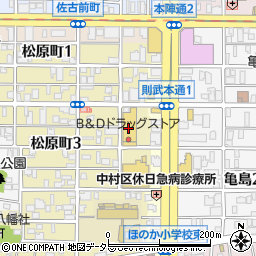 ファッションセンターしまむら則武店周辺の地図