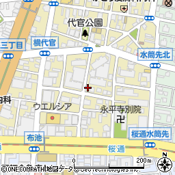 愛知県名古屋市東区代官町28-29周辺の地図