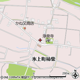 兵庫県丹波市氷上町柿柴158周辺の地図