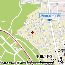 愛知県名古屋市名東区平和が丘2丁目43周辺の地図