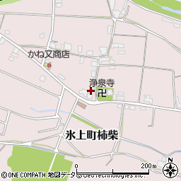 兵庫県丹波市氷上町柿柴159周辺の地図