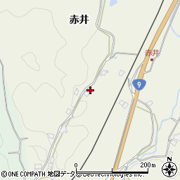 島根県大田市五十猛町赤井1224-13周辺の地図
