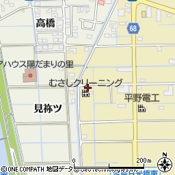 愛知県津島市越津町馬三味周辺の地図