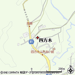 千葉県鴨川市四方木380周辺の地図