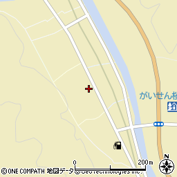 岡山県真庭郡新庄村西町周辺の地図