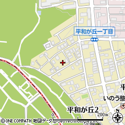 愛知県名古屋市名東区平和が丘2丁目44周辺の地図