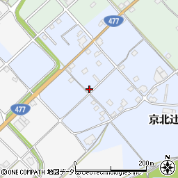 京都府京都市右京区京北辻町（馬場谷）周辺の地図