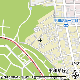 愛知県名古屋市名東区平和が丘2丁目39周辺の地図