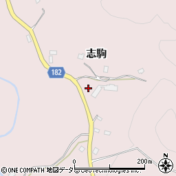 千葉県富津市志駒1191周辺の地図
