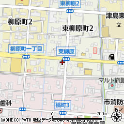 明治安田生命　津島営業所周辺の地図