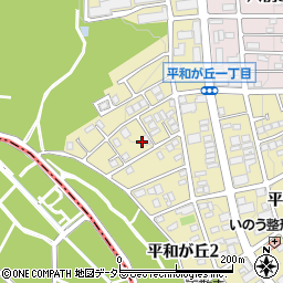 愛知県名古屋市名東区平和が丘2丁目45周辺の地図