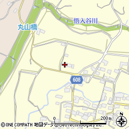 三重県いなべ市北勢町東貝野1223周辺の地図