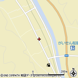 岡山県真庭郡新庄村東町周辺の地図