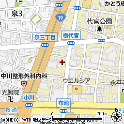 宇田法律事務所周辺の地図