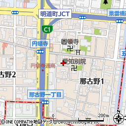愛知県名古屋市西区那古野1丁目20-21周辺の地図