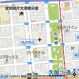 ヤクモ株式会社　名古屋営業所周辺の地図