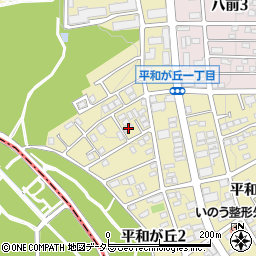 愛知県名古屋市名東区平和が丘2丁目52周辺の地図