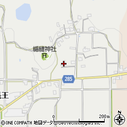 兵庫県丹波市春日町長王296周辺の地図