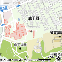 愛知県がんセンター周辺の地図