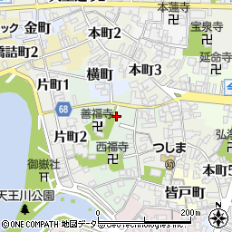 〒496-0842 愛知県津島市筏場町の地図