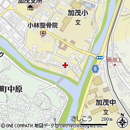 岡山県津山市加茂町塔中12周辺の地図