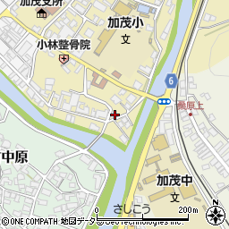 岡山県津山市加茂町塔中42周辺の地図