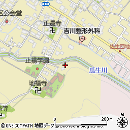滋賀県東近江市佐野町871周辺の地図