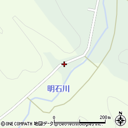 京都府京都市右京区京北矢代中町正雲庵周辺の地図