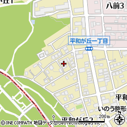 愛知県名古屋市名東区平和が丘2丁目51周辺の地図