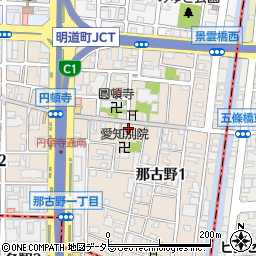 愛知県名古屋市西区那古野1丁目20-35周辺の地図