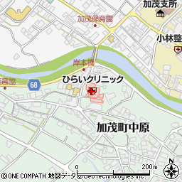 加茂松寿園 通所リハビリテーション周辺の地図