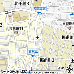 名進研若水校周辺の地図