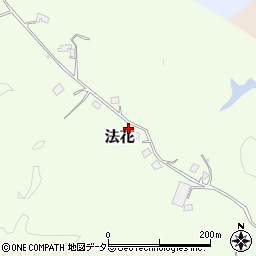 千葉県勝浦市法花252周辺の地図