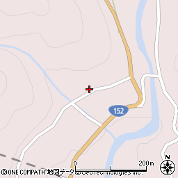 静岡県浜松市天竜区水窪町奥領家3593-21周辺の地図