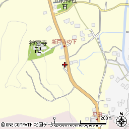 千葉県勝浦市新戸595周辺の地図