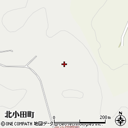 愛知県豊田市北小田町風神周辺の地図