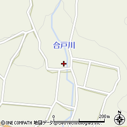 愛知県設楽町（北設楽郡）西納庫（坂道）周辺の地図