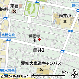 市営筒井第１シティ住宅周辺の地図