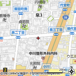 鍵の出張救急車名古屋市東区泉営業所２４時間受付センター周辺の地図