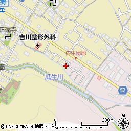 滋賀県東近江市佐野町192-2周辺の地図
