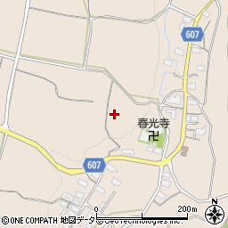 〒511-0412 三重県いなべ市北勢町向平の地図