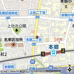 株式会社中京損保周辺の地図