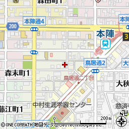 上ノ宮スクエア周辺の地図