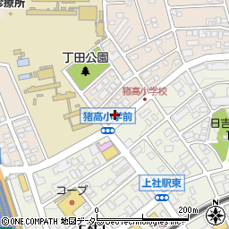 愛知県名古屋市名東区丁田町30周辺の地図