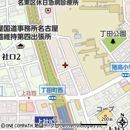 愛知県名古屋市名東区丁田町49周辺の地図