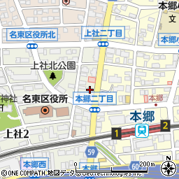 樹塾　本郷教室周辺の地図