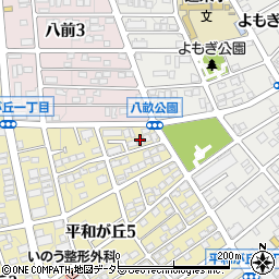 篠ケ谷龍城税理士事務所周辺の地図