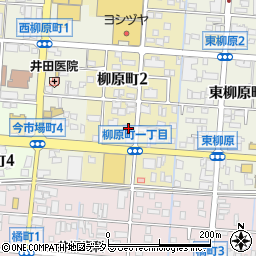 エクセル津島周辺の地図