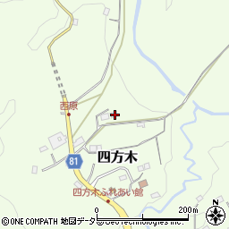 千葉県鴨川市四方木405周辺の地図